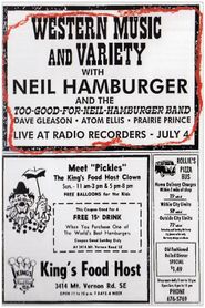  Neil Hamburger: Western Music and Variety Poster