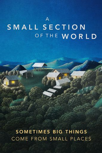  A Small Section of the World Poster