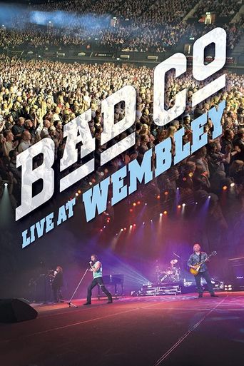  Bad Company - Live At Wembley Poster