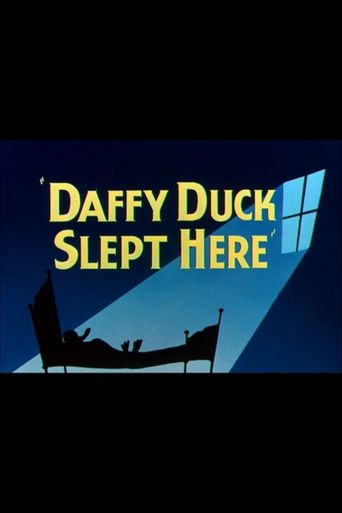  Daffy Duck Slept Here Poster
