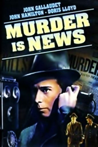 Murder Is News Poster