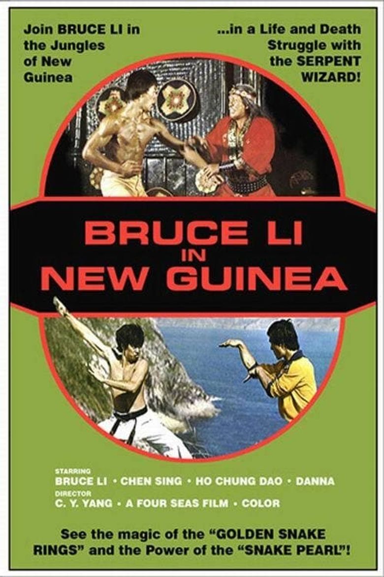 Bruce Lee in New Guinea Poster