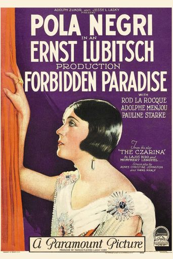  Forbidden Paradise Poster