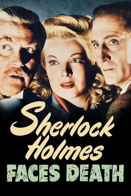 Sherlock Holmes Faces Death Poster