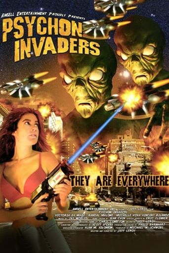  Psychon Invaders Poster