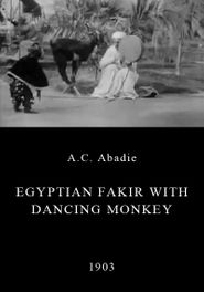  Egyptian Fakir with Dancing Monkey Poster