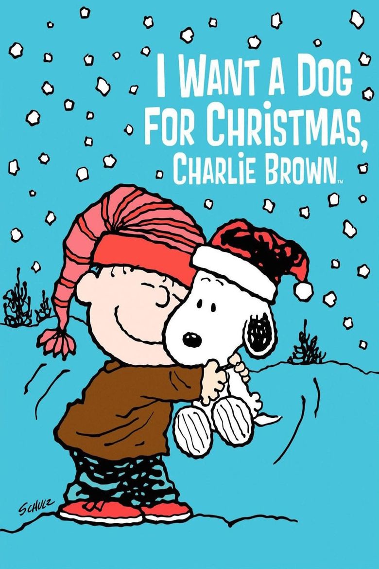 I Want a Dog for Christmas, Charlie Brown Poster