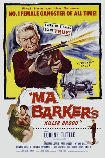  Ma Barker's Killer Brood Poster