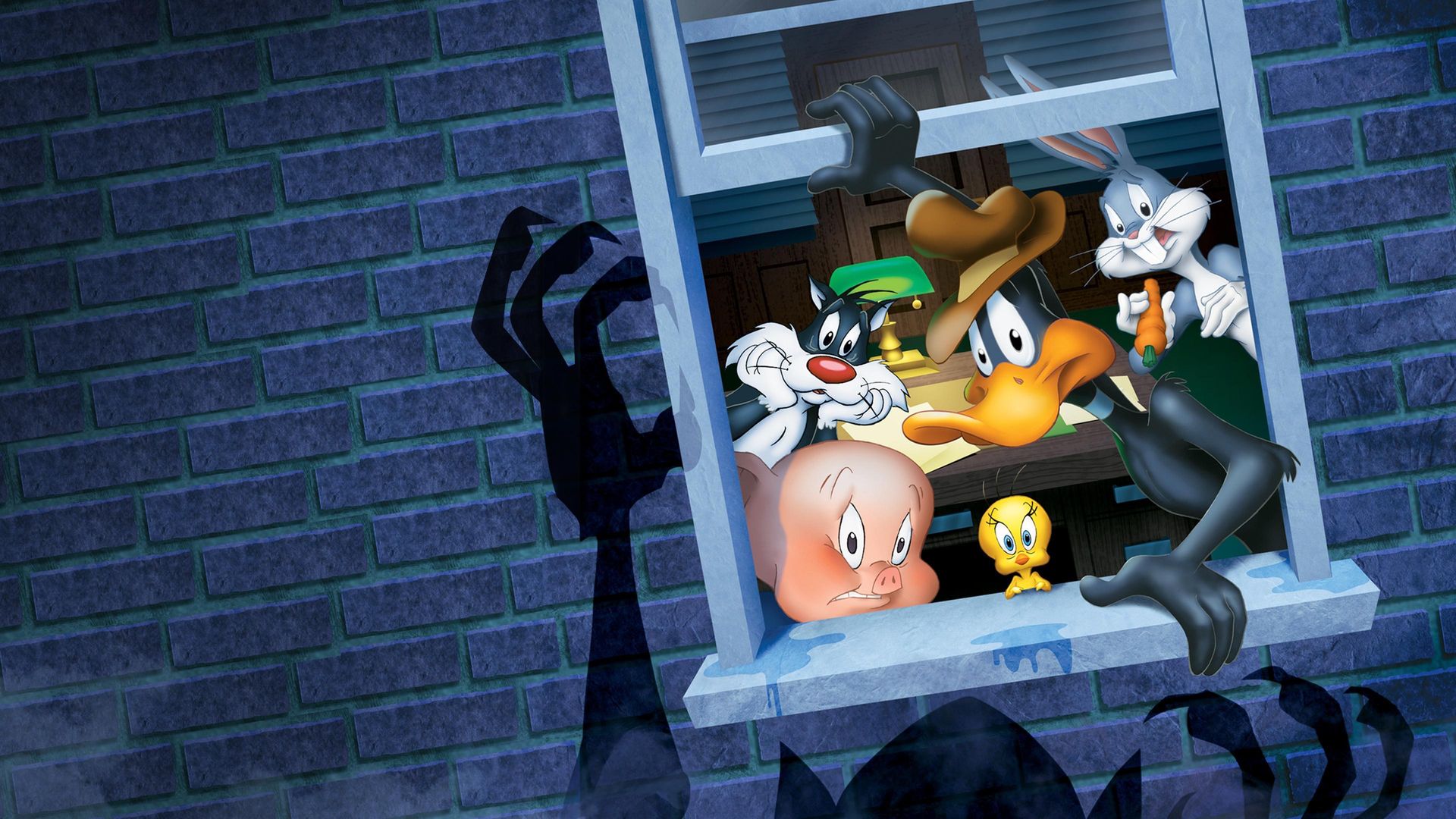 Daffy Duck's Quackbusters Backdrop
