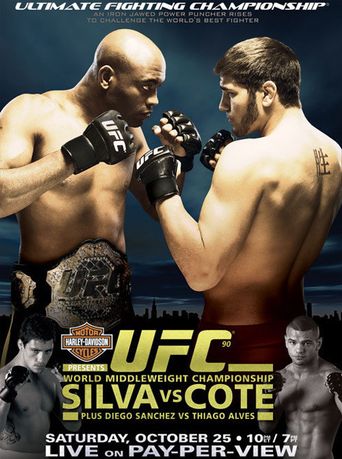  UFC 90: Silva vs. Cote Poster