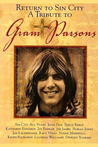  Return to Sin City: A Tribute to Gram Parsons Poster