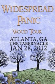  Widespread Panic: Wood Tour - Atlanta, GA, the Tabernacle January 28, 2012 Poster