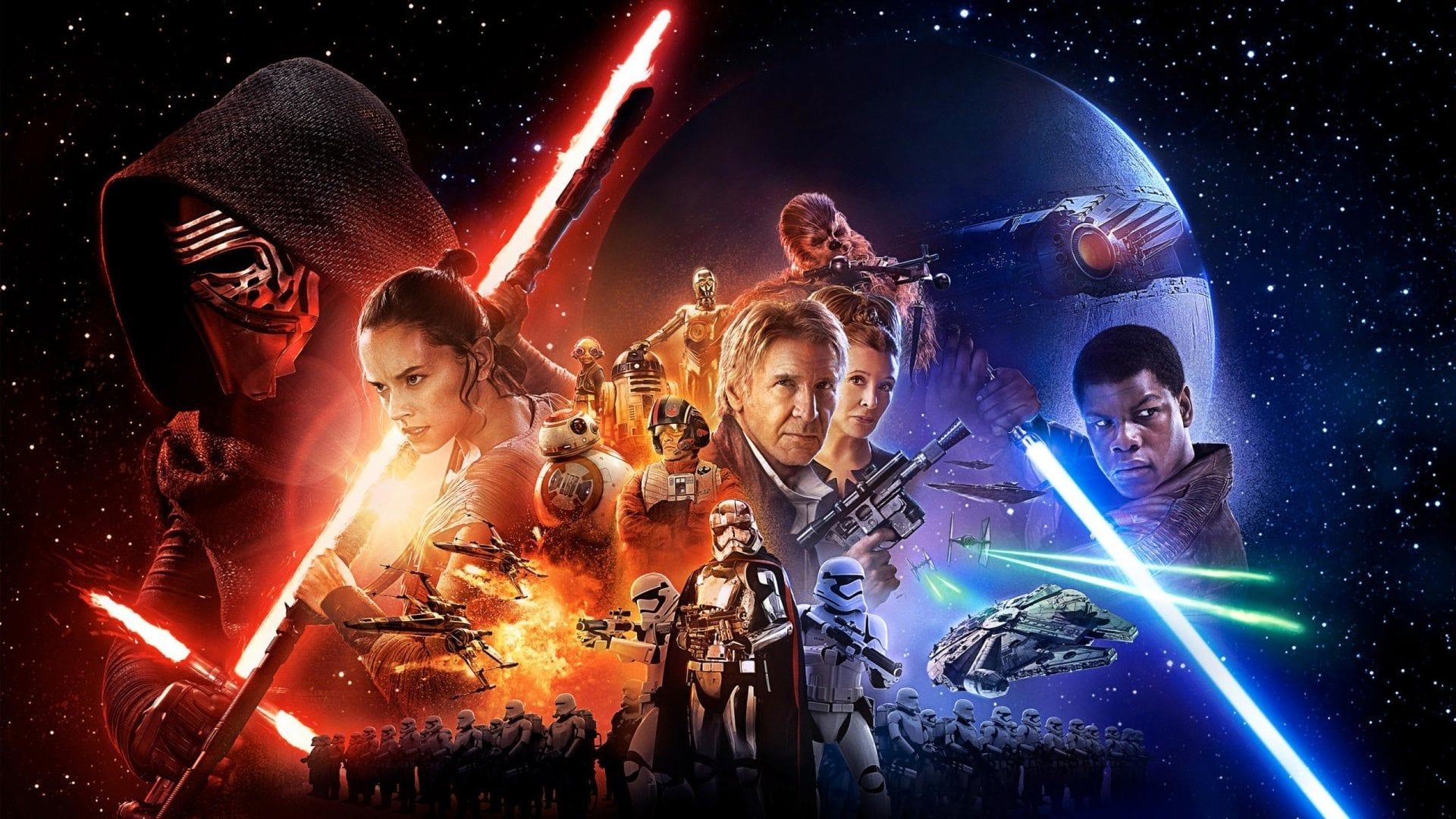 Star Wars: Episode VII - The Force Awakens Backdrop