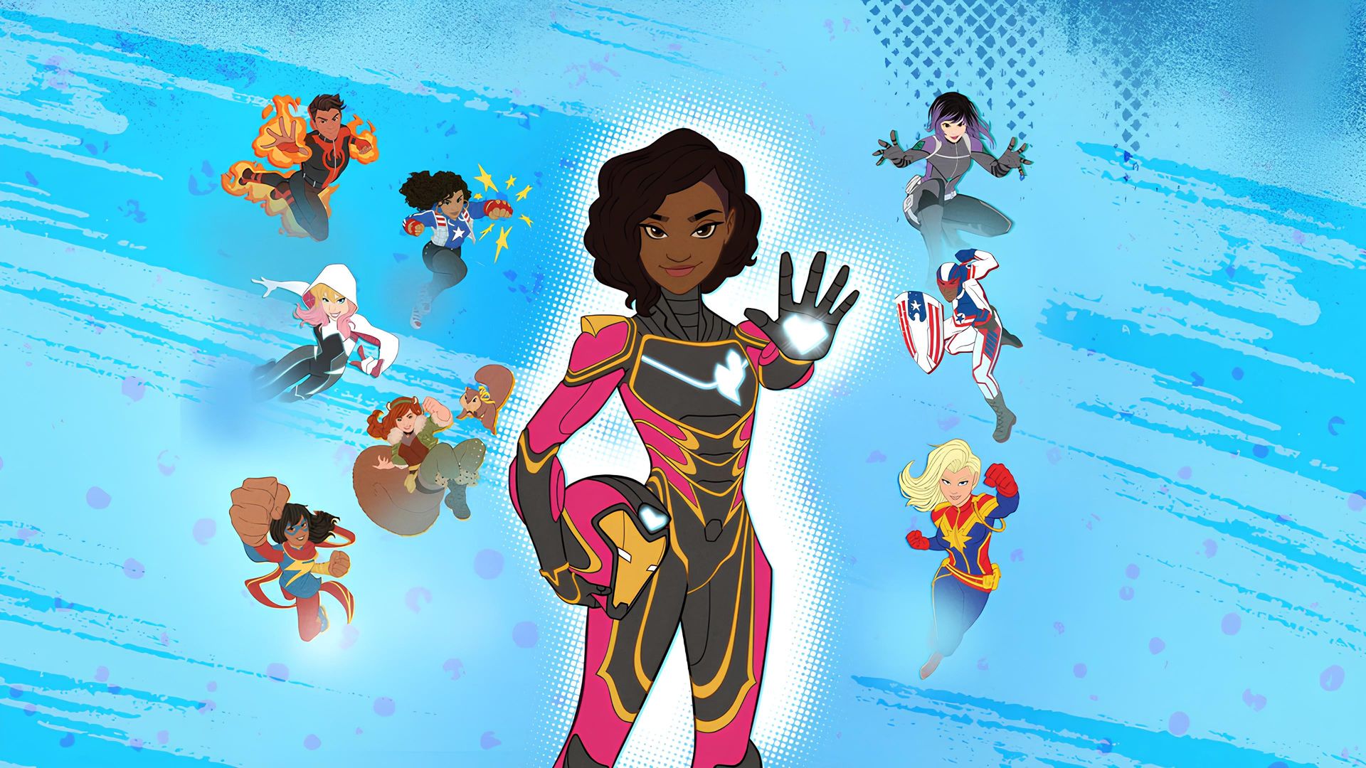 Marvel Rising: Heart of Iron Backdrop