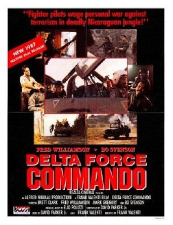  Delta Force Commando Poster