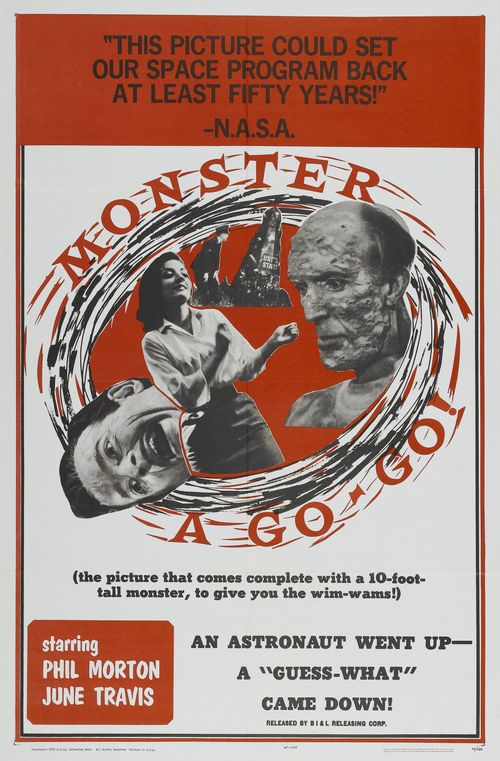 Monster a-Go Go Poster