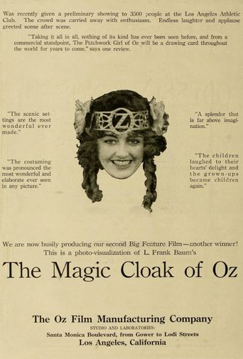  The Magic Cloak of Oz Poster