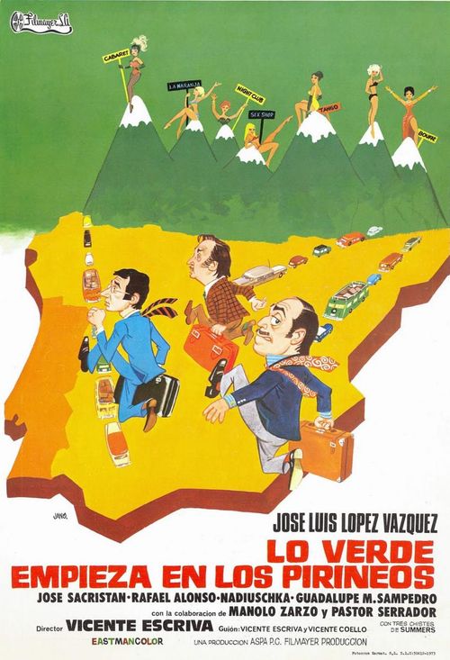 Lo verde empieza en los Pirineos Poster