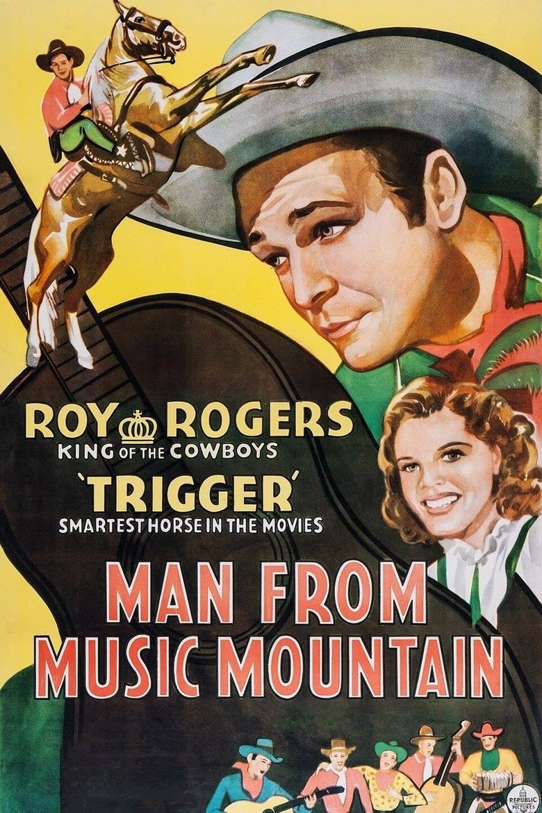 Man from Music Mountain Poster