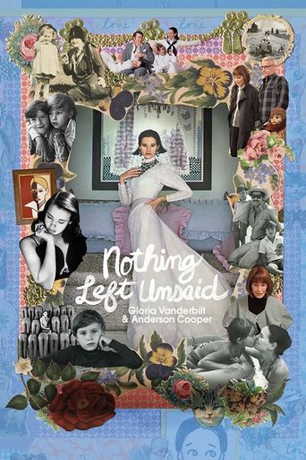  Nothing Left Unsaid: Gloria Vanderbilt & Anderson Cooper Poster