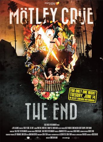  Motley Crue: The End Poster
