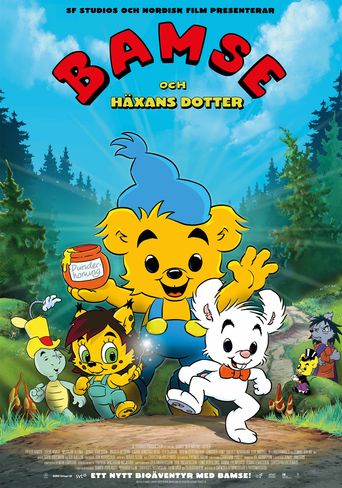  Bamse and the Witch's Daughter Poster