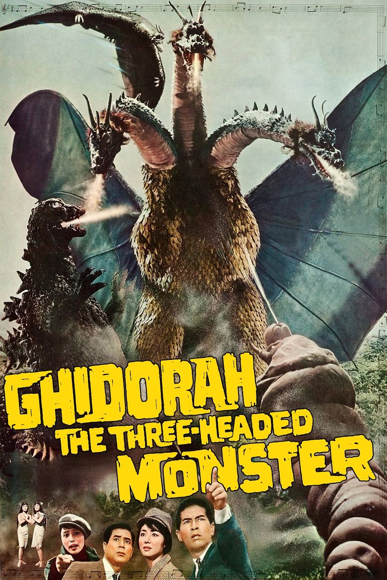 Ghidorah, the Three-Headed Monster Poster