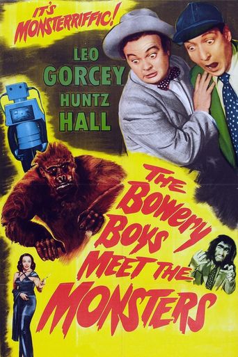  The Bowery Boys Meet the Monsters Poster