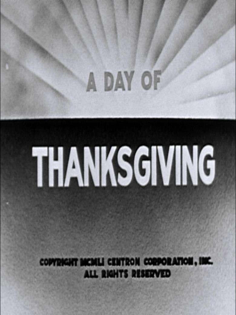 A Day Of Thanksgiving Poster