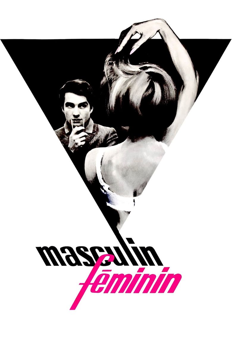 Masculin Féminin Poster