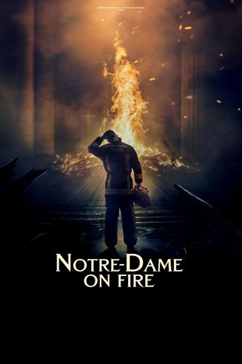  Notre-Dame on Fire Poster