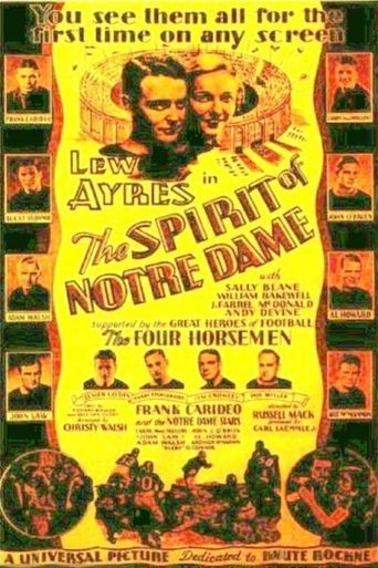  The Spirit of Notre Dame Poster