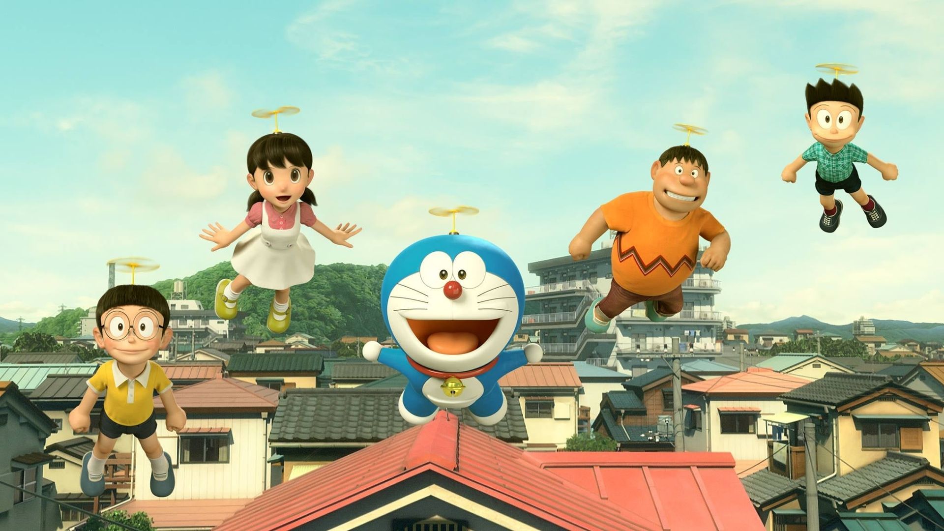 Stand by Me Doraemon Backdrop