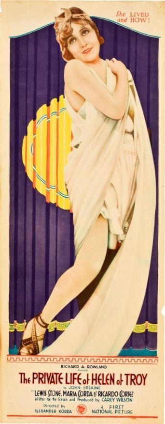 The Private Life of Helen of Troy Poster