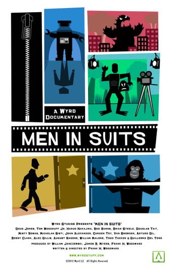  Men in Suits Poster
