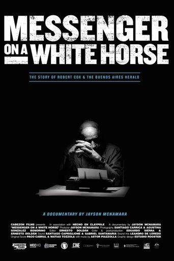  Messenger on a White Horse Poster