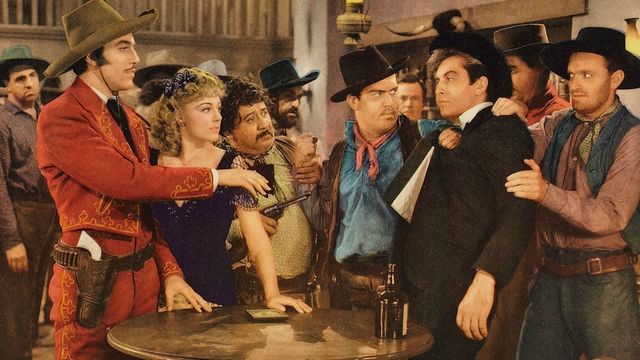 The Cisco Kid and the Lady Backdrop