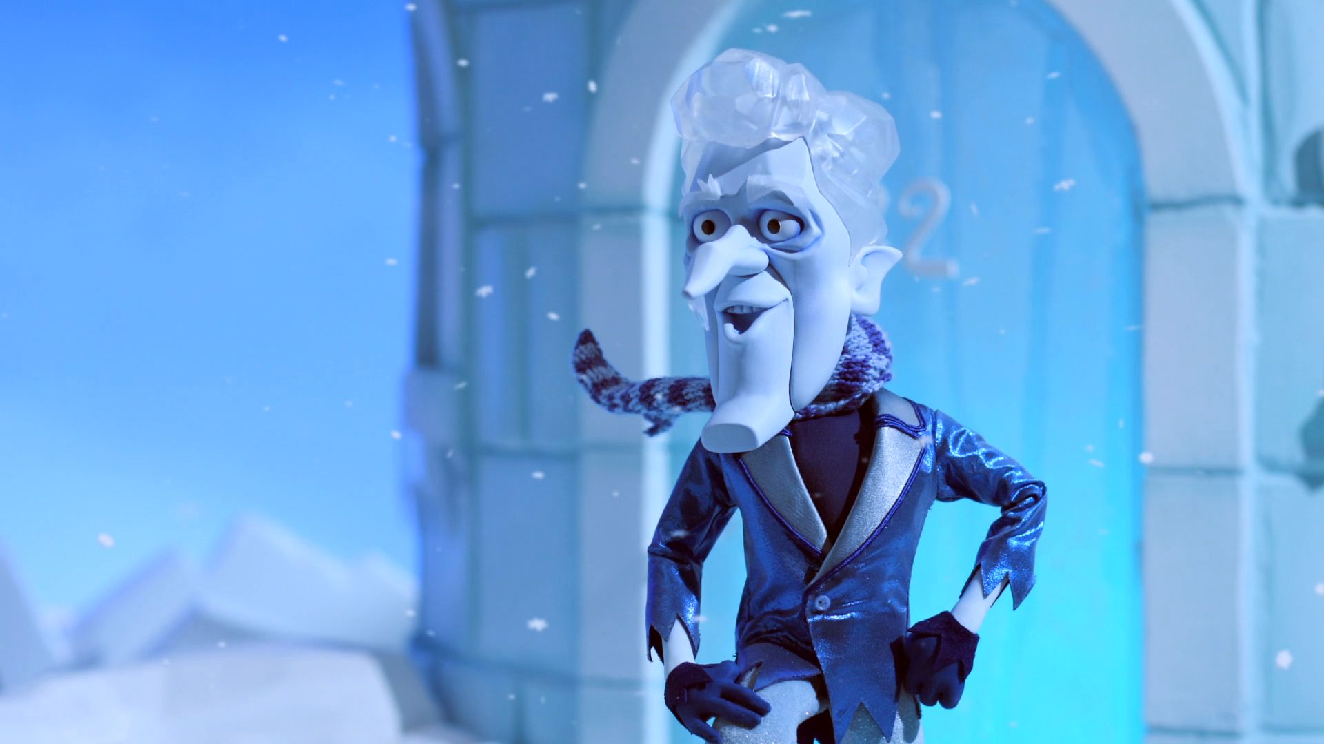 A Miser Brothers' Christmas Backdrop