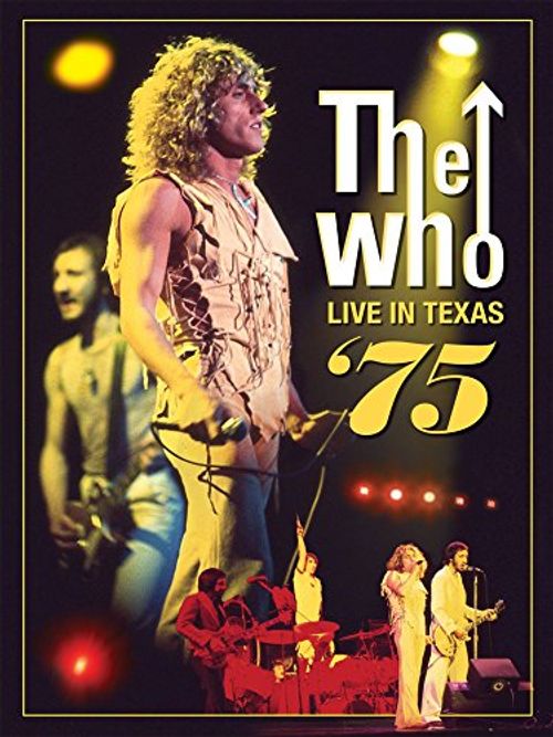The Who Live in Texas '75 Poster