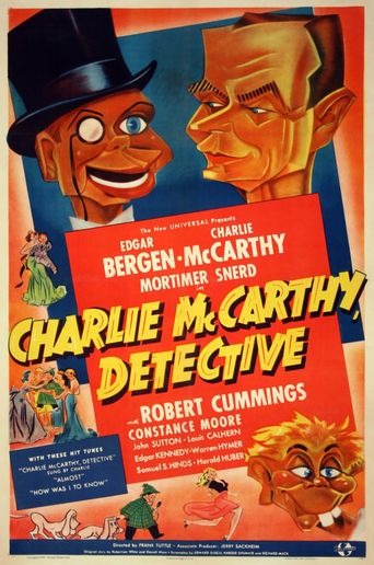  Charlie McCarthy, Detective Poster