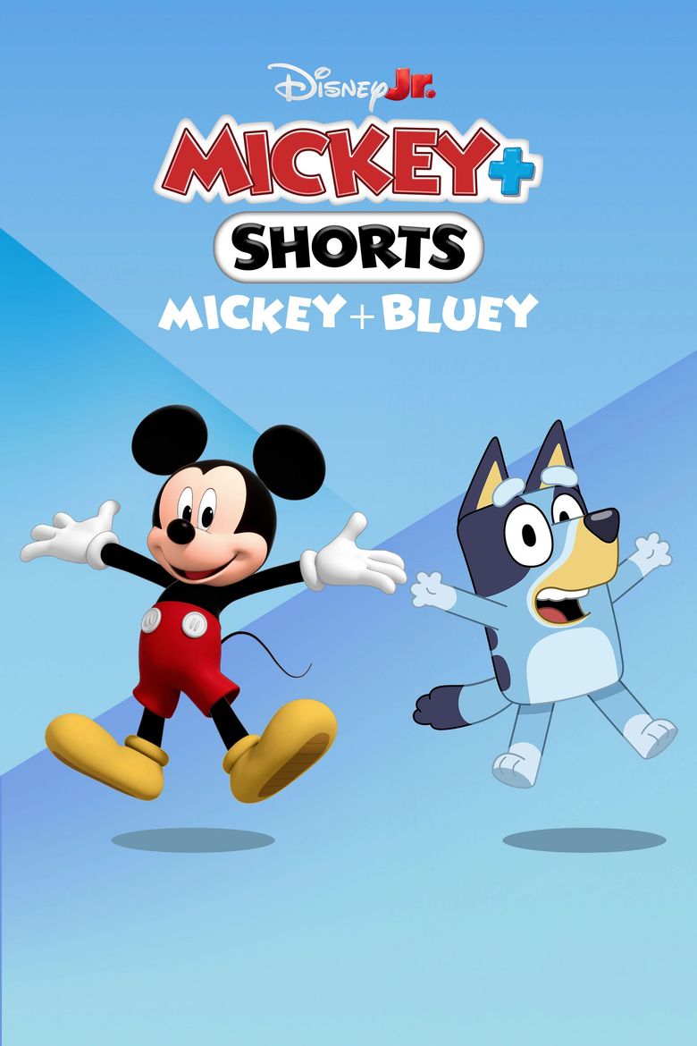Mickey+ Shorts: Mickey + Bluey
