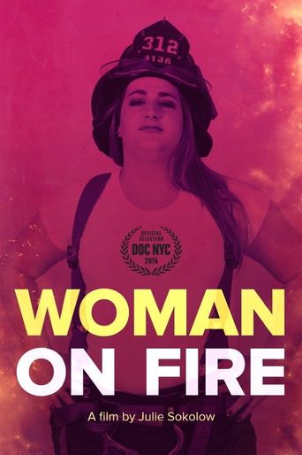  Woman on Fire Poster