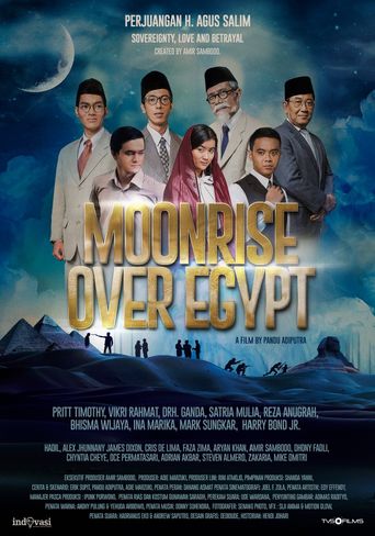  Moonrise Over Egypt Poster