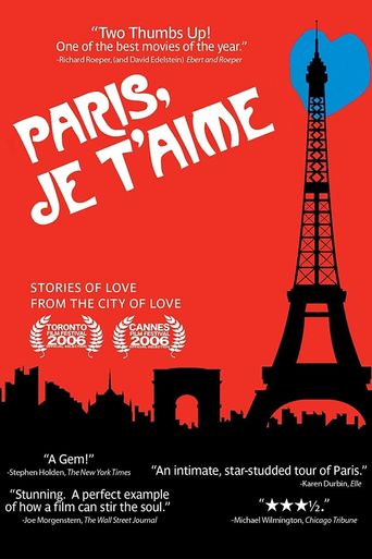  Paris, je t'aime Poster