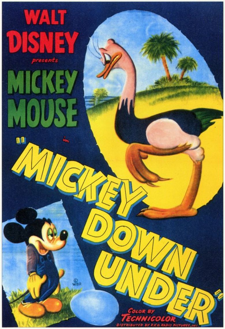 Mickey Down Under Poster
