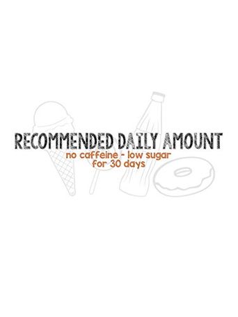  Recommended Daily Amount Poster