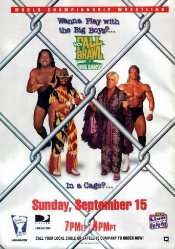  WCW Fall Brawl 1996 Poster