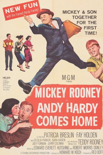  Andy Hardy Comes Home Poster