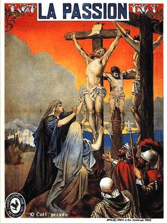 The Birth, the Life and the Death of Christ Poster