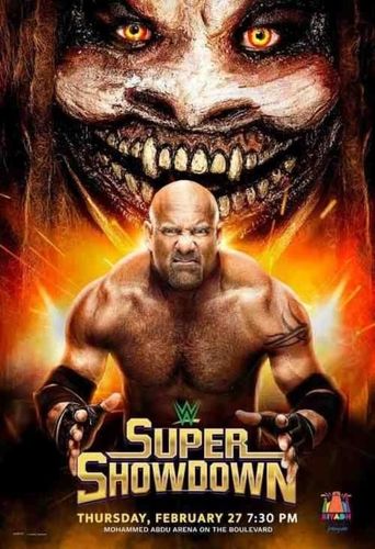  WWE Super Show-Down Poster